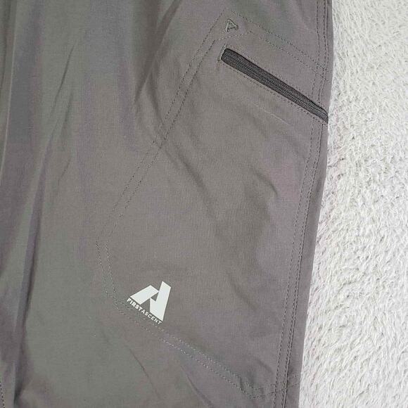 Eddie Bauer Pants First Ascent Straight Hiking Mens Size 40x32 Flat Front Gray - Picture 4 of 10